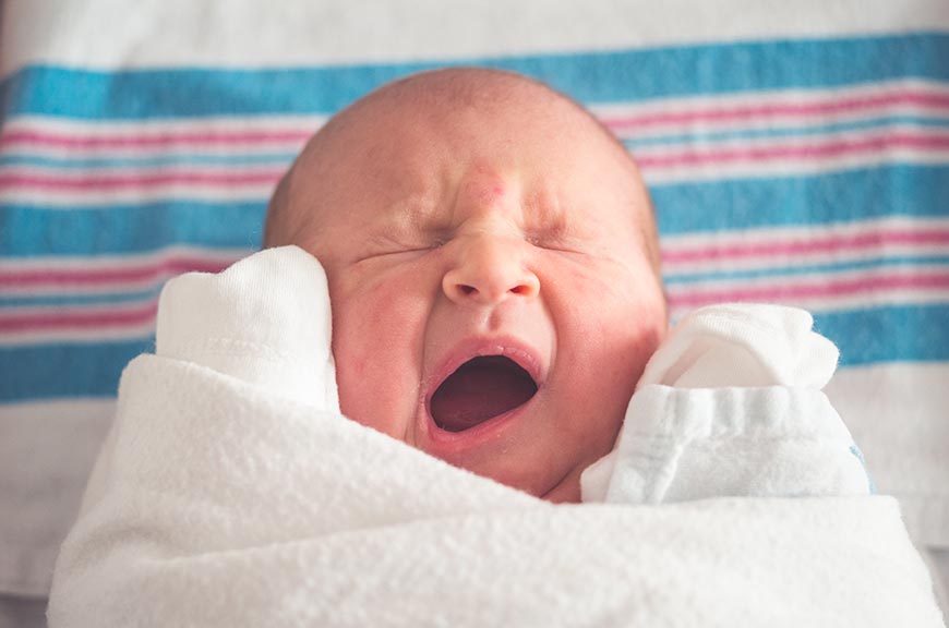Come riconoscere le coliche del neonato